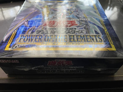 Yu-Gi-Oh Yu-Gi-Oh! OCG POWER OF THE ELEMENTS 30 Packs ×4 Box — Japanese