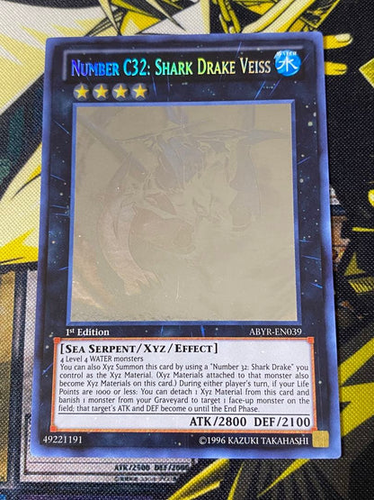 Yu-Gi-Oh Number C32: Shark Drake Vos — English