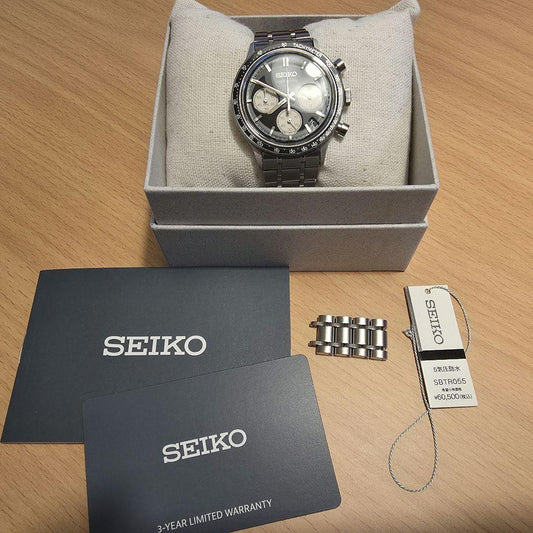 SEIKO SBTR055 Quartz Men's Watch — Japanese