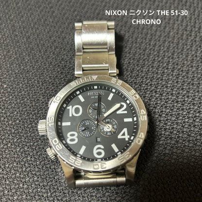 NIXON 51-30 Chrono Quartz Men's Watch — Japanese