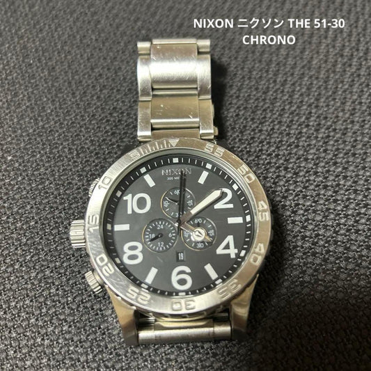 NIXON 51-30 Chrono Quartz Men's Watch — Japanese