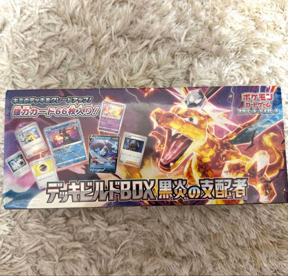 Pokemon Scarlet & Violet Deck Build Box: Black Flame Tyrant Box — Japanese