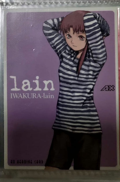 Serial Experiments Lain Lain Iwakura — Japanese