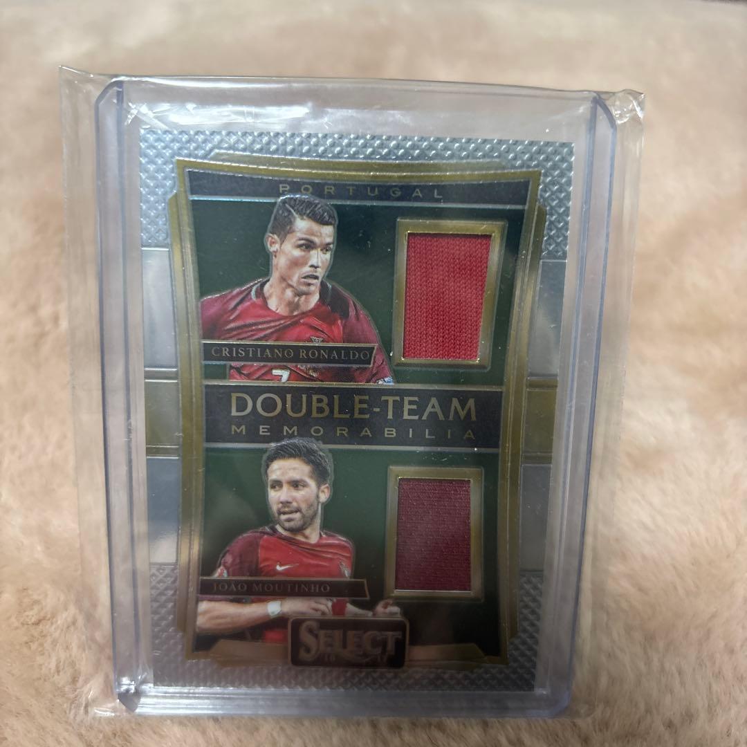 Cristiano Ronaldo★João Moutinho☆Double Team Memorabilia Card — Japanese