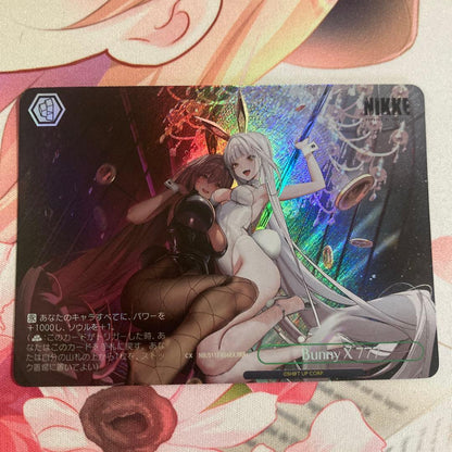 Weiss Schwarz Kakushō NIKKE Bunny X 777 RRR+ — Japanese