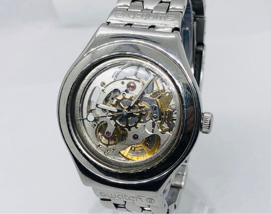 swatch IRONY Skeleton Automatic Men's — Japanese