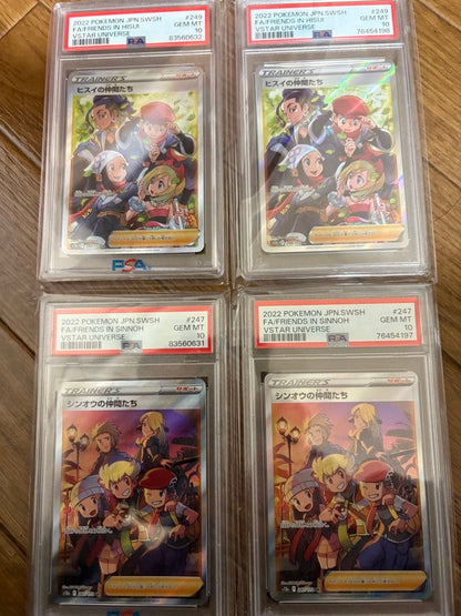 PSA 10 Pokemon Pokemon GO Trainers' Partners Collection — Japanese