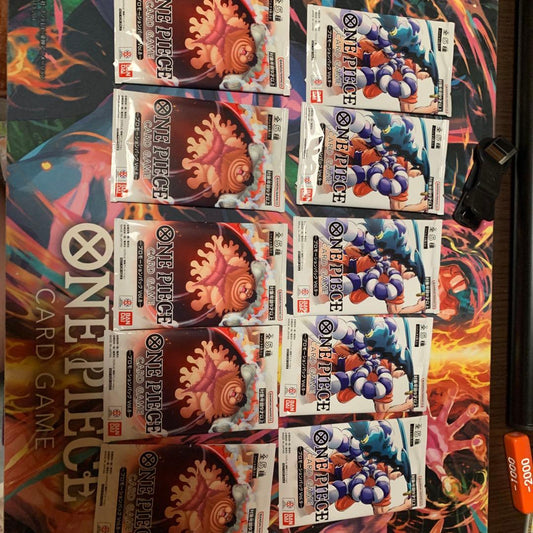One Piece One Piece Card Promotion Pack Vol.8.9 10-Pack Set Pack — Japanese