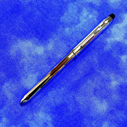 Casio TEC3 Series Multi-Function Pen NA T0090-1st chrome finish with black and red ink tips