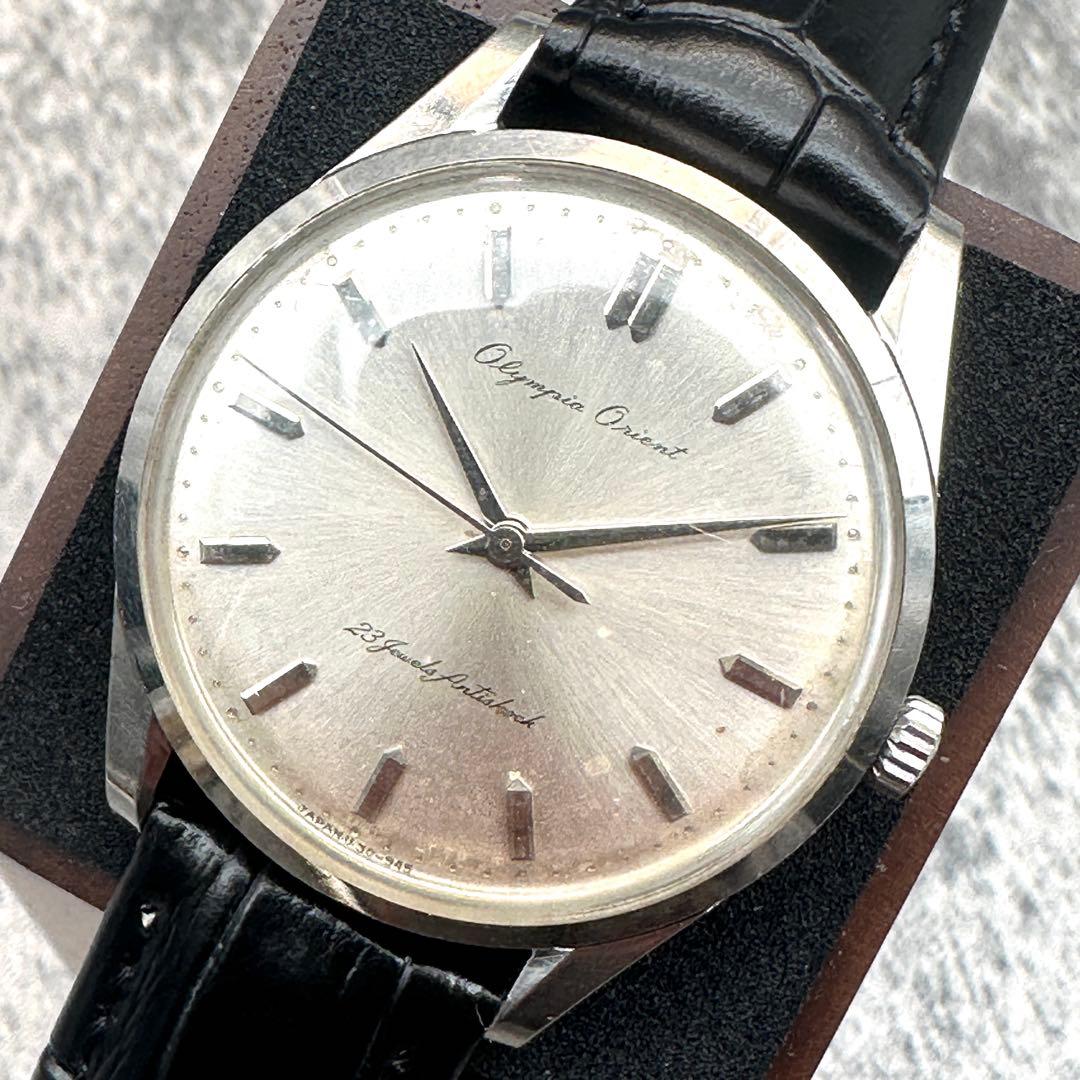 ORIENT Olympia Orient 23 Jewels Antishock Manual Men's Watch — Japanese