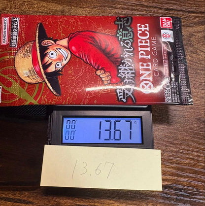 One Piece One Piece Card Game - The Will of D. Pack — OP-13 — Japanese