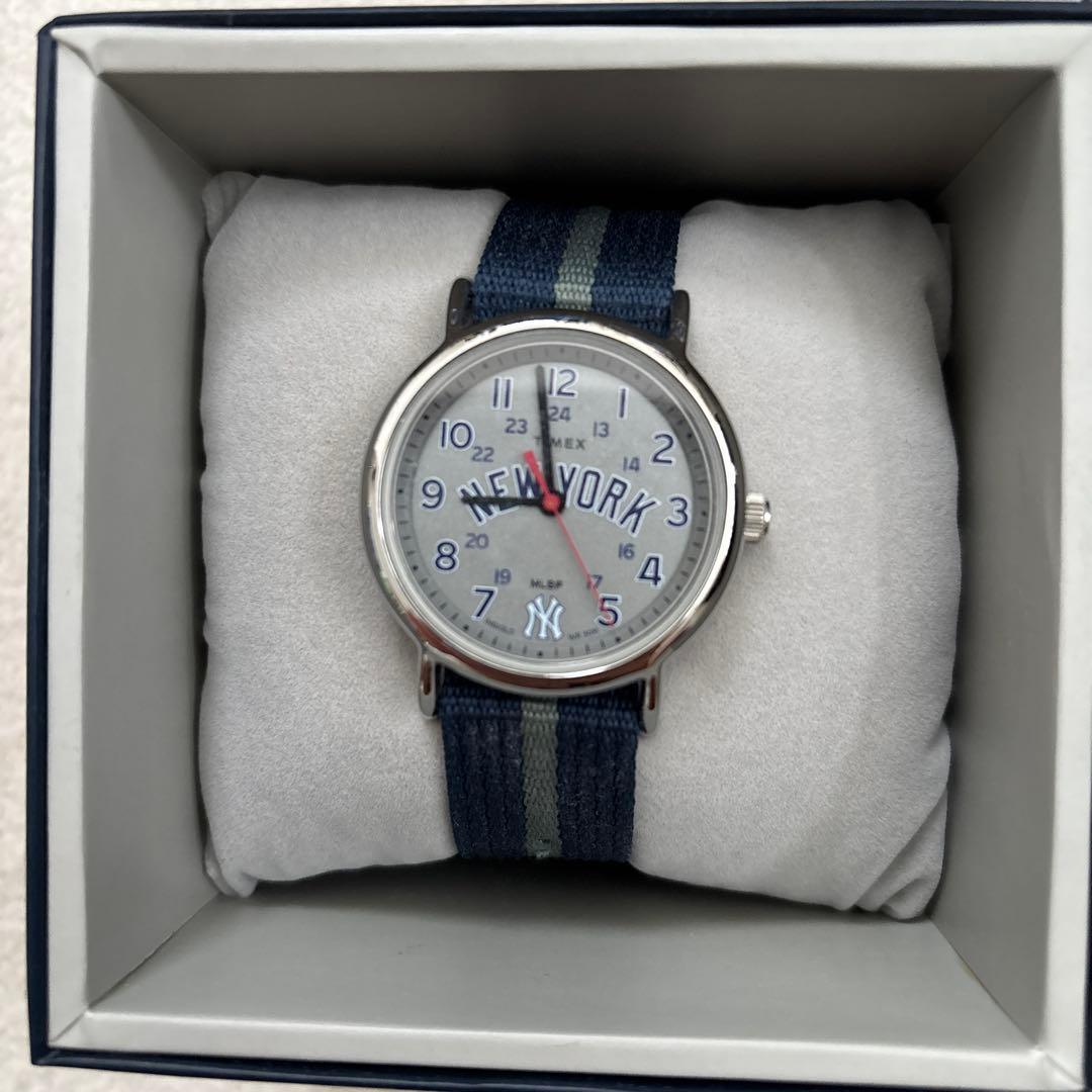 TIMEX New York Yankees Quartz Men's Watch — Japanese