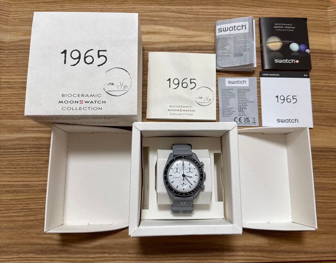 swatch MoonSwatch 1965 OMEGA Quartz Men's — Japanese