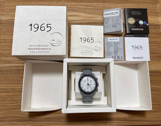 swatch MoonSwatch 1965 OMEGA Quartz Men's — Japanese