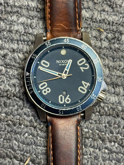 NIXON THE RANGER LEATHER Quartz Men's Watch — Japanese