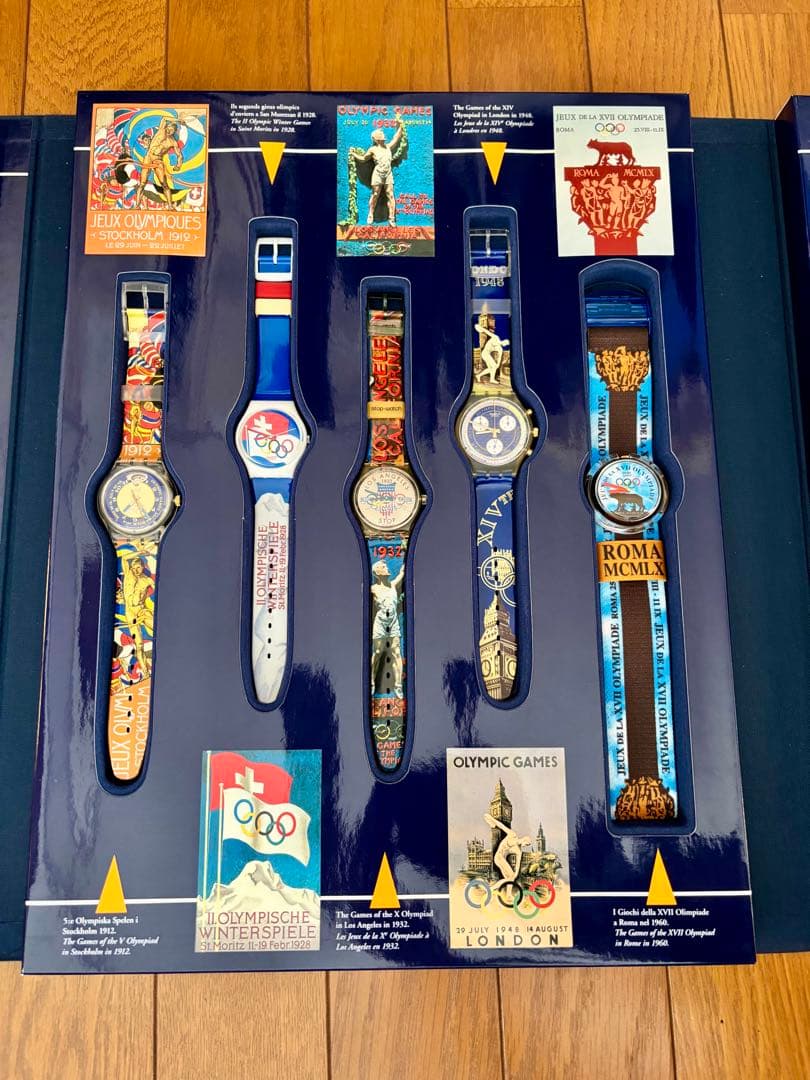 swatch Olympic Collection Limited Edition Quartz Men's — Japanese
