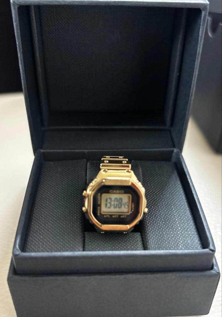 CASIO Ring Watch Gold Men's — Japanese