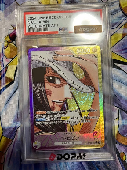 PSA 10 One Piece Robin L — Japanese