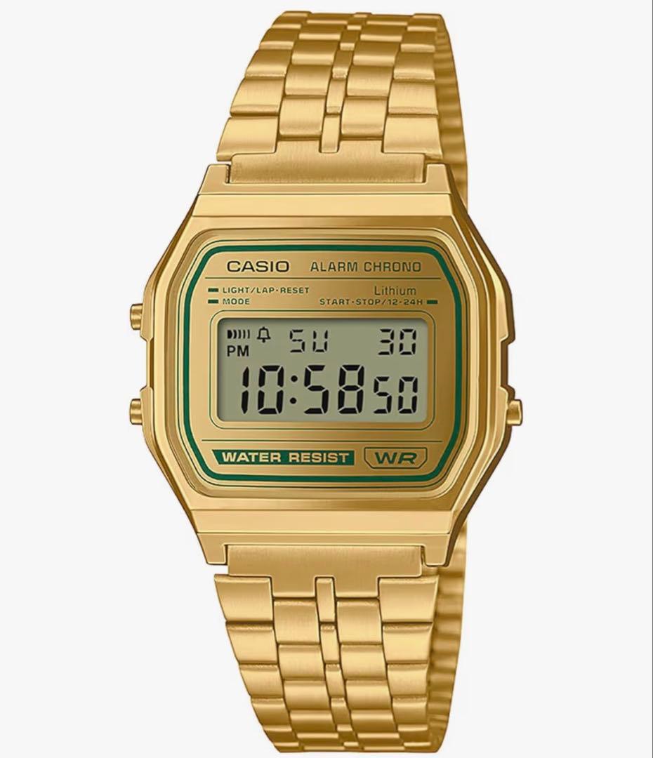 CASIO Model: MTP-V002G-9B3 Digital Men's Watch — Japanese