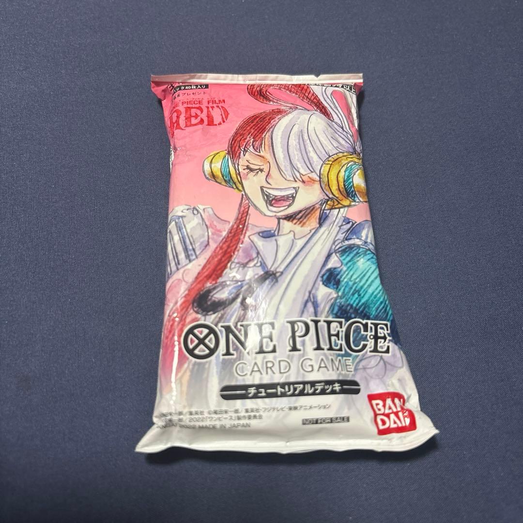 One Piece One Piece Film RED Movie Bonus Tutorial Deck Utah Pack — Japanese