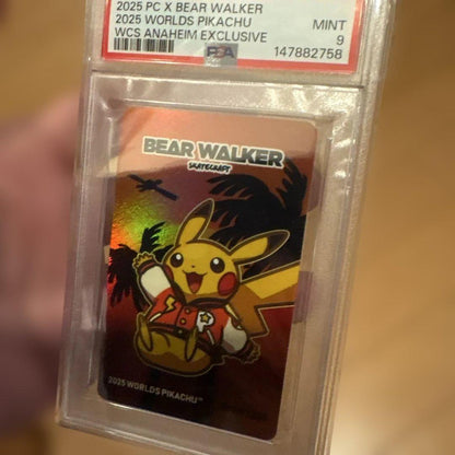 PSA 9 Pokemon Pikachu — English