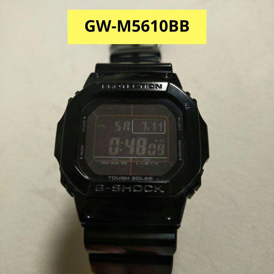 CASIO GW-M5610BB Solar Men's Watch — Japanese