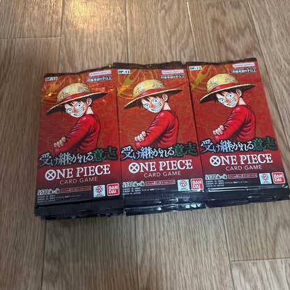 One Piece One Piece Card Game The Will of D Dawn of the Firefly Pack — OP-13 — Japanese