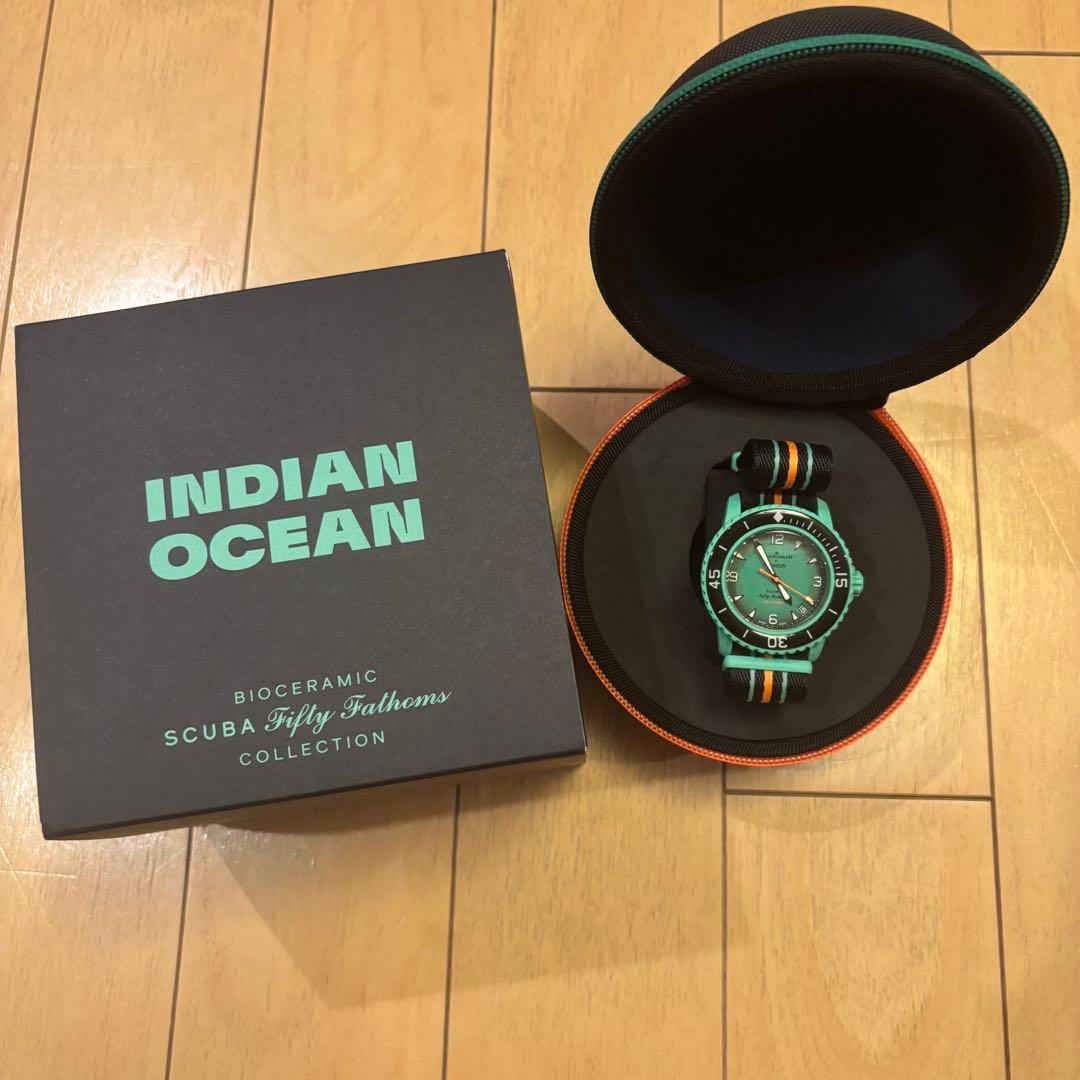 swatch Blancpain x Swatch Indian Ocean Automatic Men's — Japanese