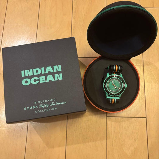 swatch Blancpain x Swatch Indian Ocean Automatic Men's — Japanese