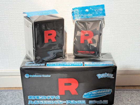 Pokemon Pokémon Card Game Rocket Team High-Class Long Card Box Box — Japanese