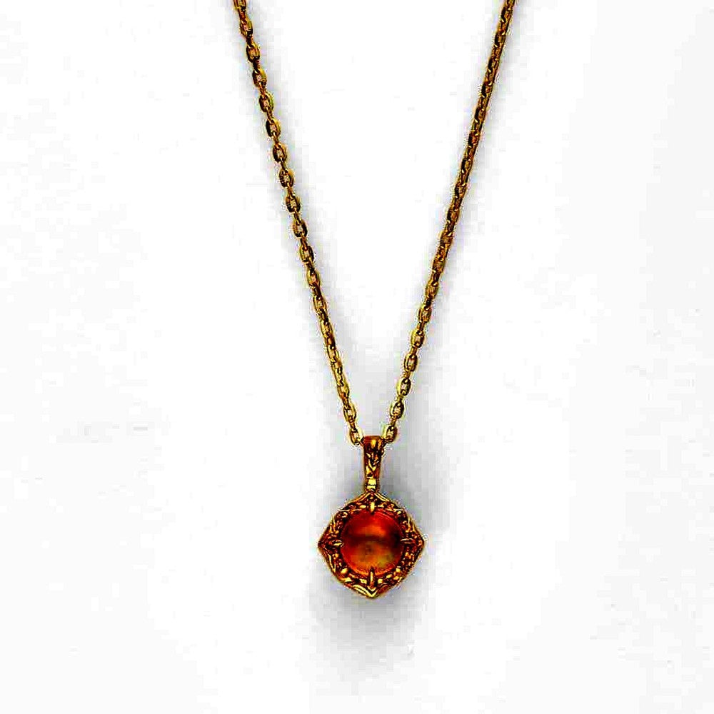 Enel Limited Edition K10 necklace featuring opal and diamond with 40cm length and delicate design