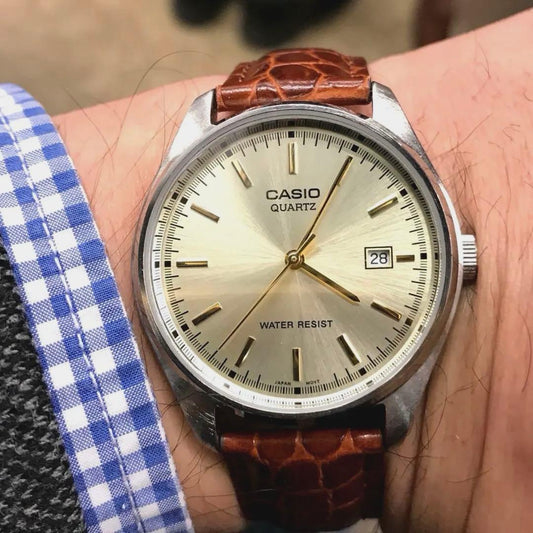 CASIO SHN-5500G Quartz Men's Watch — Japanese