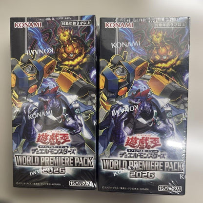 Yu-Gi-Oh Yu-Gi-Oh! World Premier Pack 2026 Box PREMIERE — Japanese