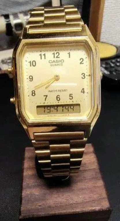 CASIO AQ-230 Digital Men's Watch — Japanese