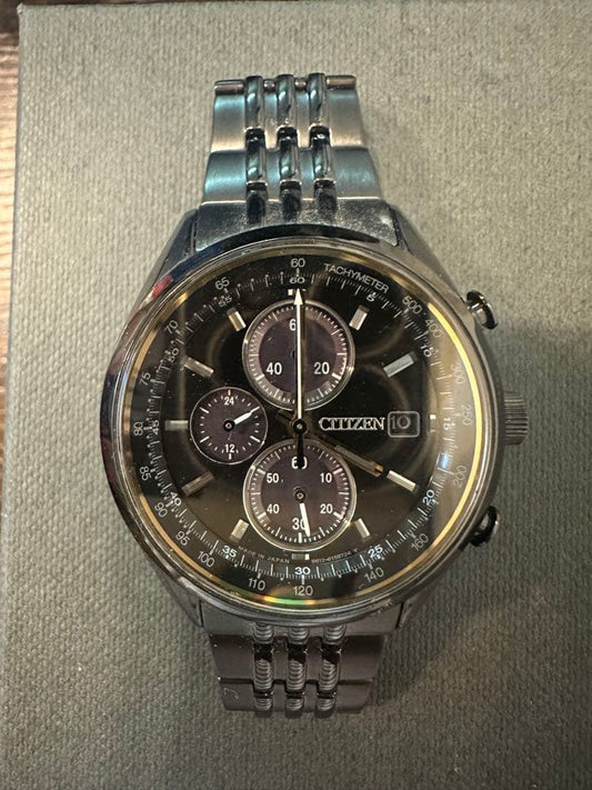 Citizen Eco-Drive 100th Anniversary Solar Men's Watch — Japanese