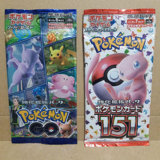 Pokemon Pokémon Card Expansion Pack Pokémon GO 151 2-Pack Set Pack — Japanese