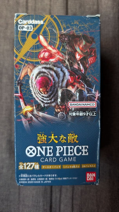One Piece One Piece Card Game: Formidable Enemy Box — OP-03 — Japanese