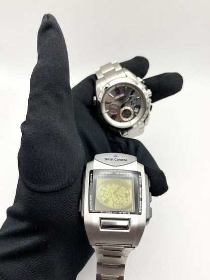 CASIO WRIST CAMERA Digital Men's Watch — Japanese