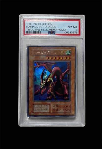 PSA 8 Yu-Gi-Oh Harpie's Pet Dragon — Japanese