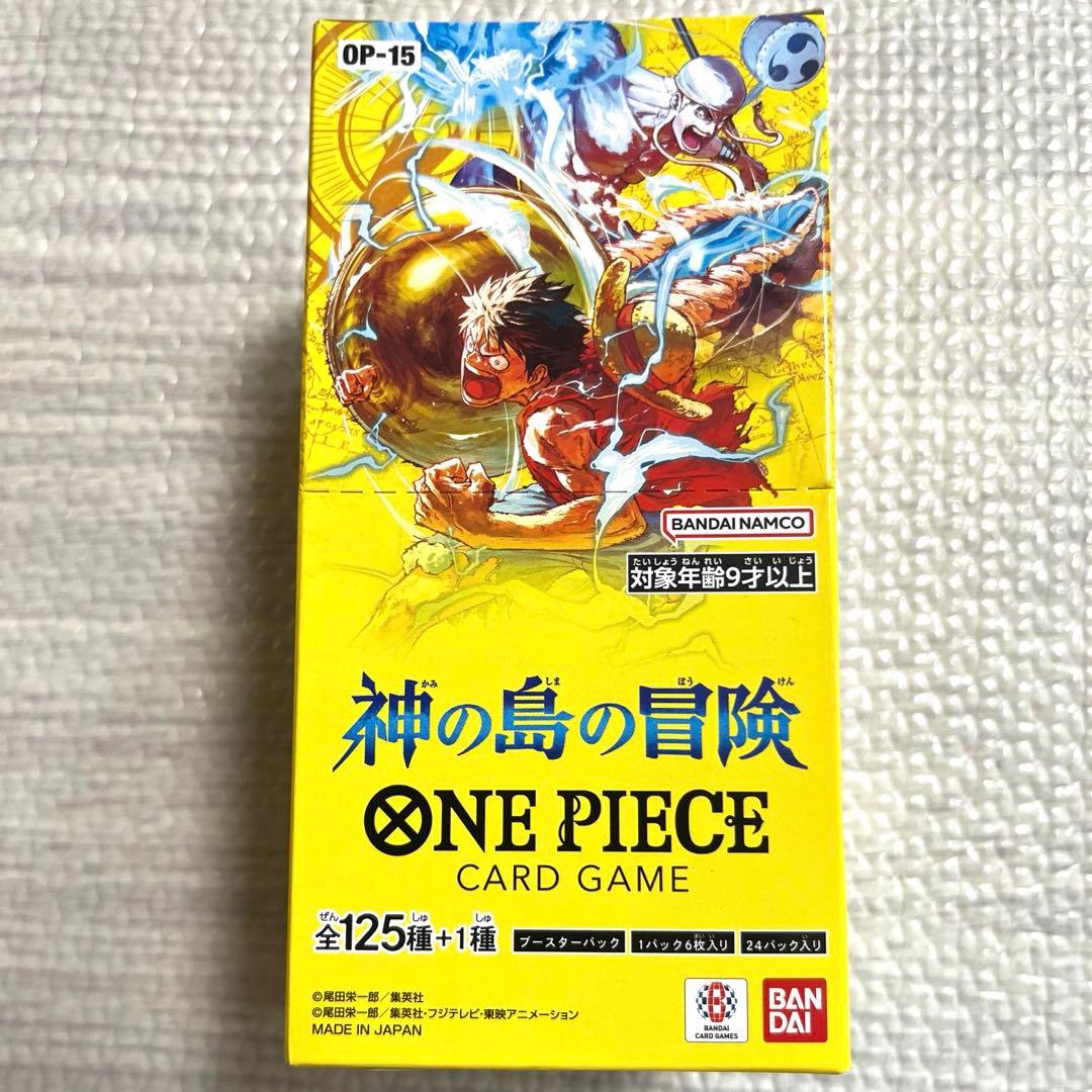 One Piece New Sealed One Piece Card Game God's Island Adventure Booster Box Box — Japanese