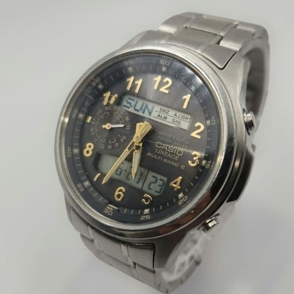 CASIO LCW-M300 Solar Men's Watch — Japanese