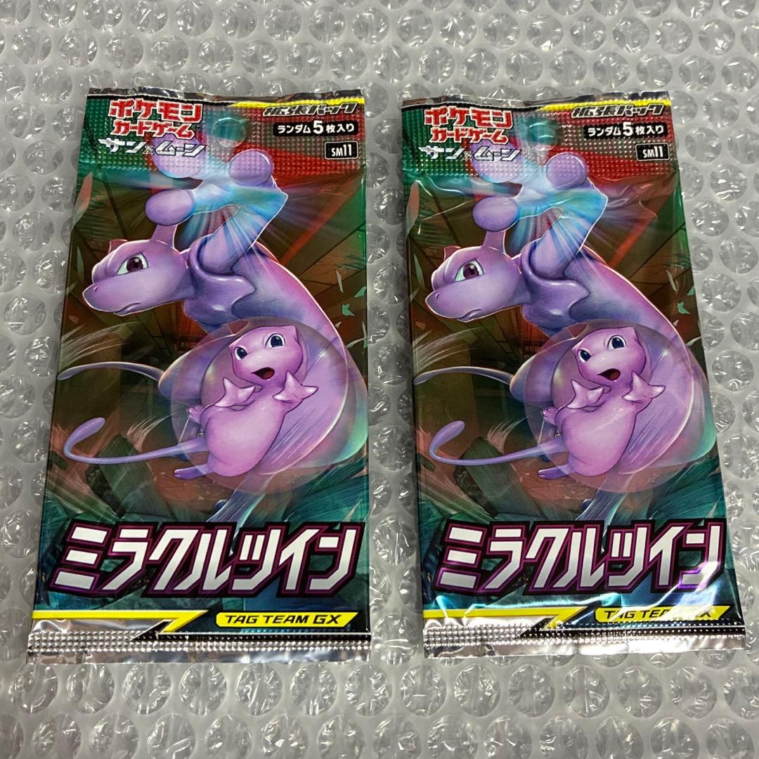 Pokemon Pokémon Miracle Twin Unopened Pack Mewtwo Pack — Japanese