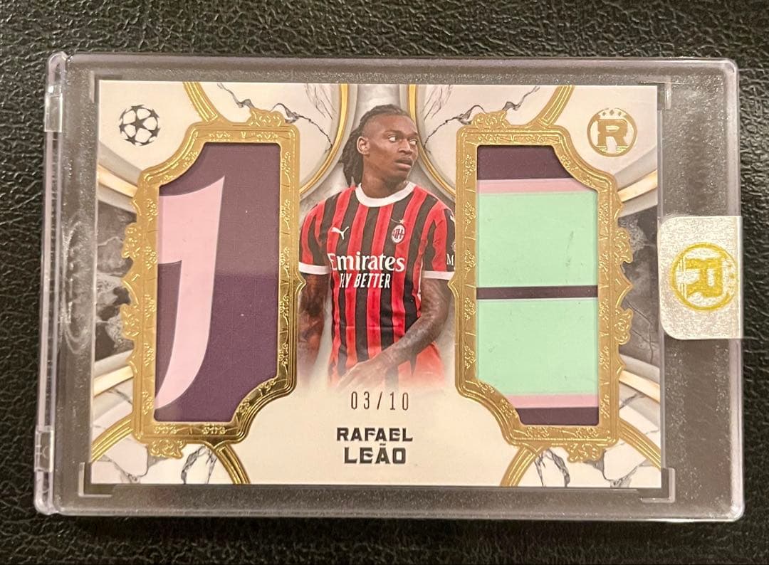 10 Premium Limited Rafael Leon Player Worn Dual Patch AC Milan — Japanese