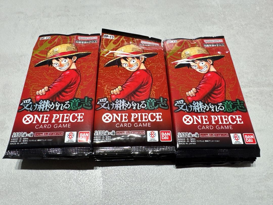 One Piece One Piece Card Game: The Will of Inheritance Pack — OP-13 — Japanese