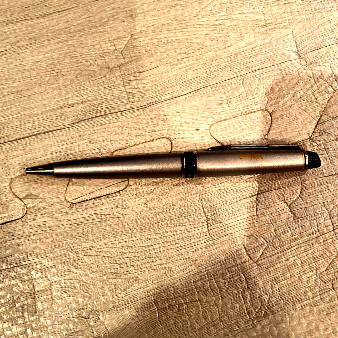 Coca-Cola logo Waterman ballpoint pen with minor scratches from storage