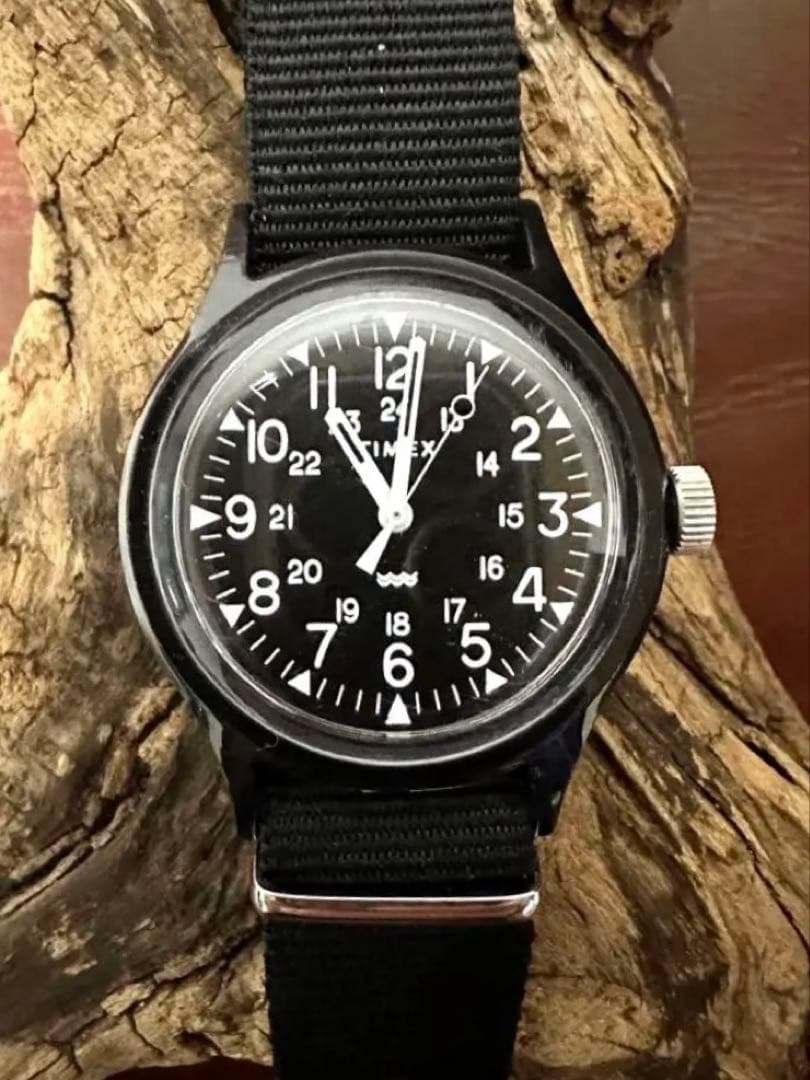 TIMEX Classic Tile Collection Original Camper Black Quartz Men's Watch — Japanese