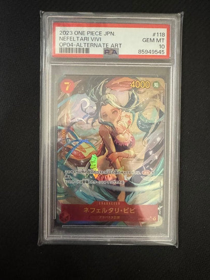 PSA 10 One Piece Nefertari Vivi SEC — Japanese