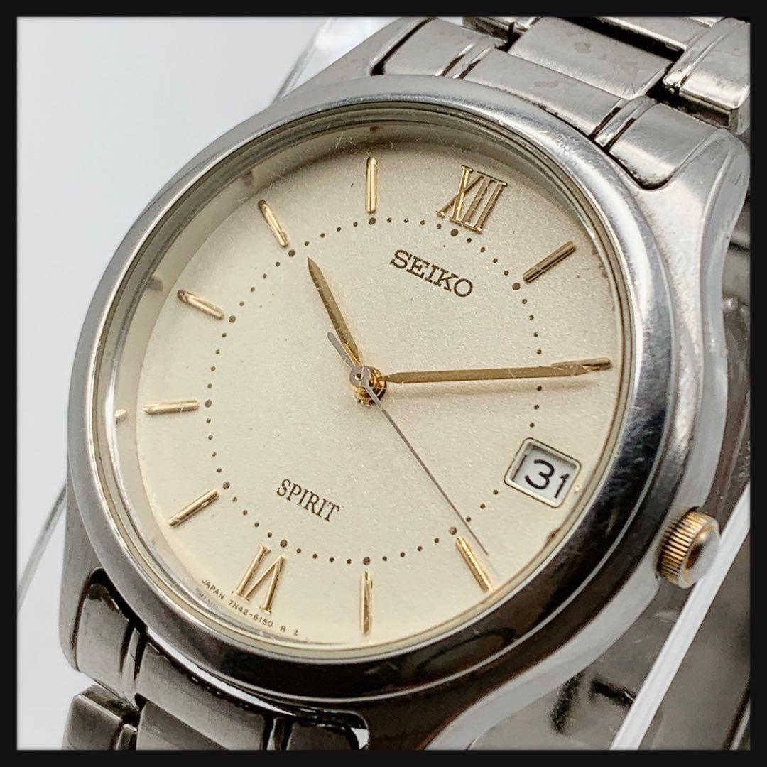 SEIKO Spirit SSF Series Quartz Men's Watch — Japanese