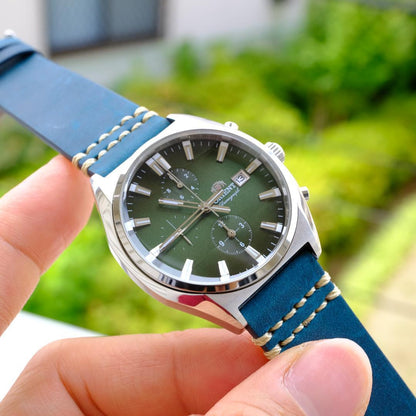ORIENT Chronograph V740-0GX0 Quartz Men's Watch — Japanese