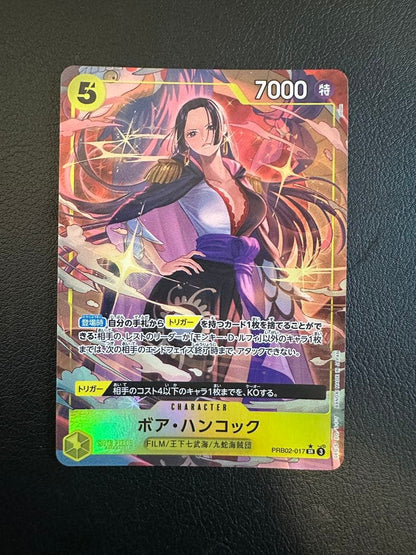 One Piece Boa Hancock SR — ONE PIECE CARD THE BEST vol.2 — Japanese